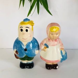 Vintage Mini Hansel and Gretel Figures